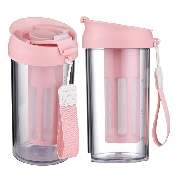 Double wall insulated travel tumbler, available in 12.2 oz. and 17... from ASI 37218 Athena Promo (tm)