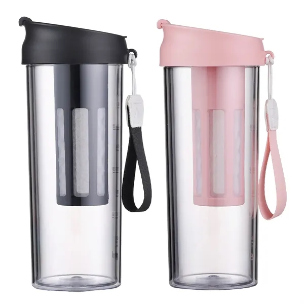 Double wall insulated travel tumbler, available in 12.2 oz. and 17... from ASI 37218 Athena Promo (tm)
