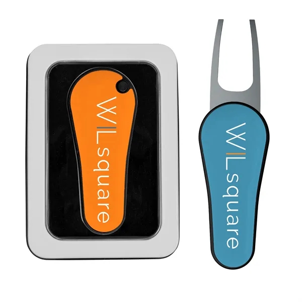 Golf divot too in deluxe window gift tin.... from ASI 52263 EMT