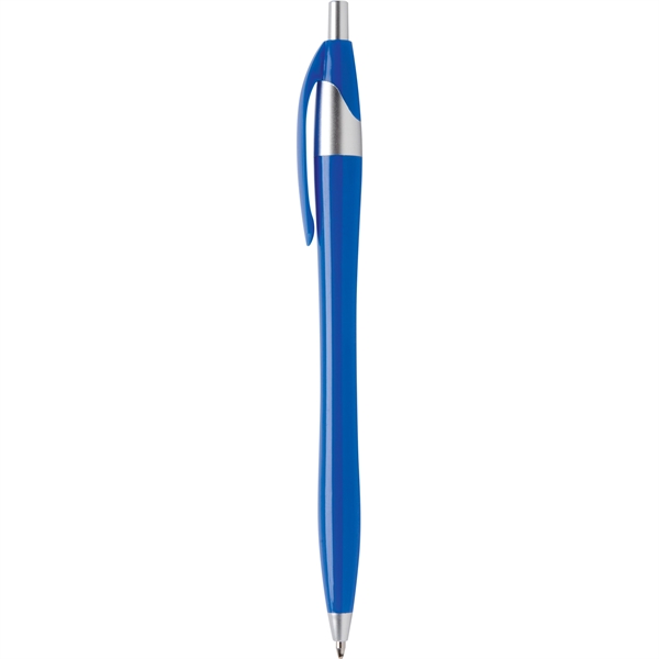 Javalina Platinum Pen is a click action ballpoint with shining platinum... from ASI 61966 HPG / Hub Pen