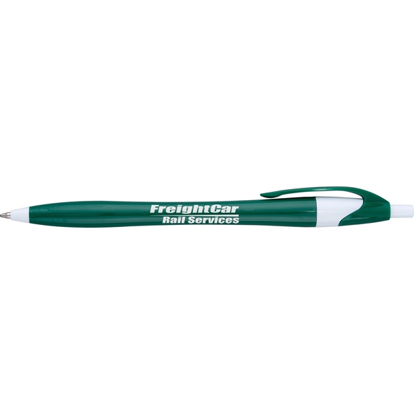 Javalina Executive Pen is an hour glass shaped barrel 4 barrel... from ASI 61966 HPG / Hub Pen