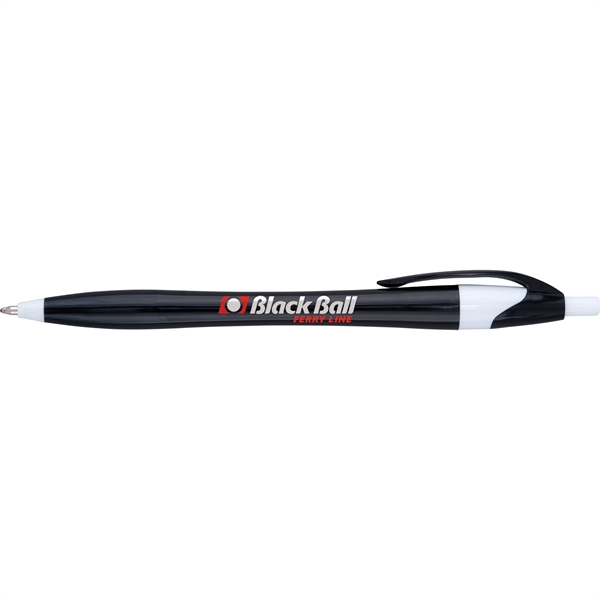 Javalina Executive Pen is an hour glass shaped barrel 4 barrel... from ASI 61966 HPG / Hub Pen