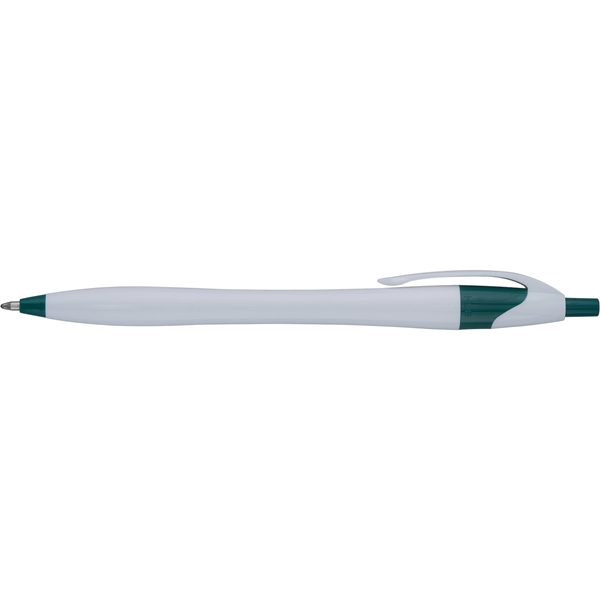 Javalina Classic has great colored accents and White hourglass barrel. Comes... from ASI 61966 HPG / Hub Pen