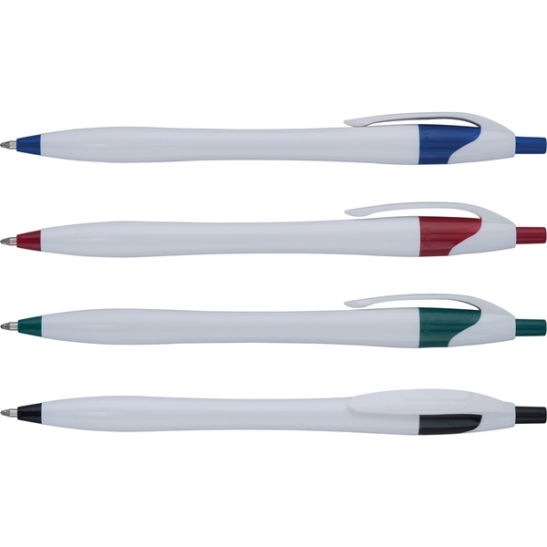 Javalina Classic has great colored accents and White hourglass barrel. Comes... from ASI 61966 HPG / Hub Pen