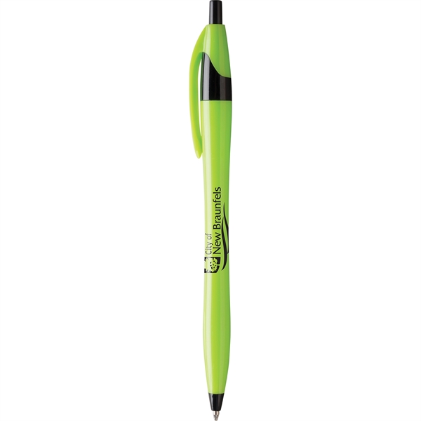 Javalina Tropical Pen has an array of tropical colors, hourglass shape,... from ASI 61966 HPG / Hub Pen