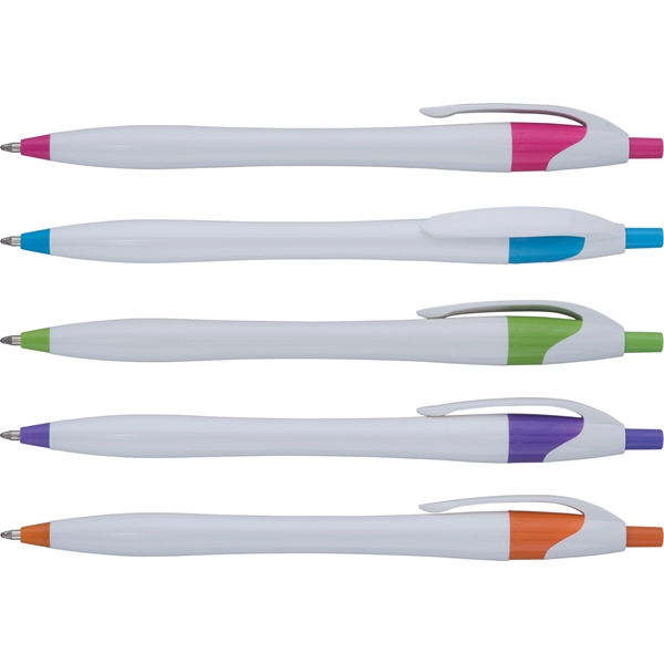 Javalina Splash has an hourglass shape with a white barrel with... from ASI 61966 HPG / Hub Pen