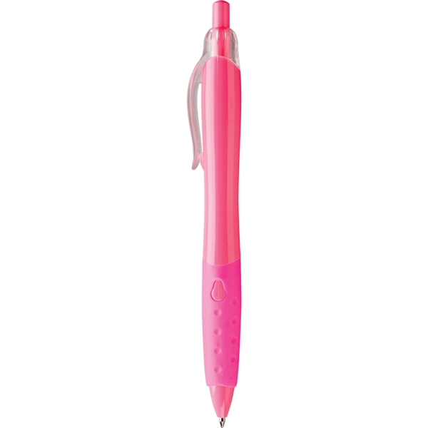 Piper ballpoint pen has an oversized hourglass shape and features a... from ASI 61966 HPG / Hub Pen