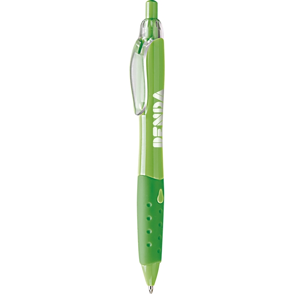 Piper ballpoint pen has an oversized hourglass shape and features a... from ASI 61966 HPG / Hub Pen