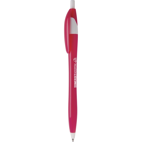 Javalina Breeze is fun bright barreled hourglass shaped ballpoint pen with... from ASI 61966 HPG / Hub Pen