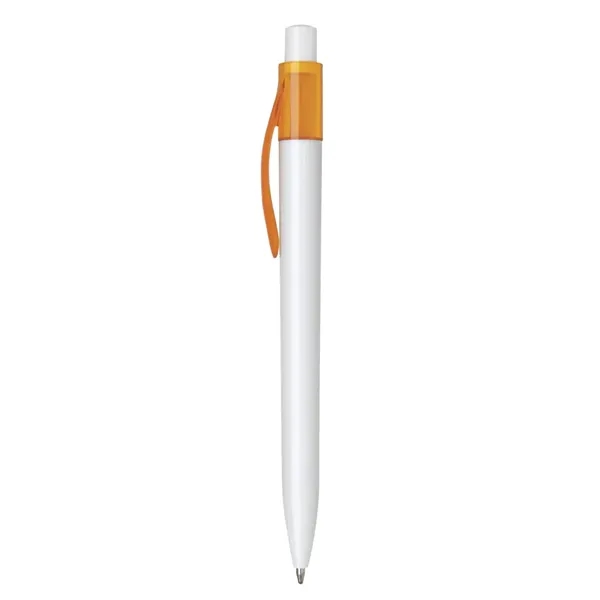 Plastic click action ballpoint pen with wide clip... from ASI 31517 Admart Products / Admart Line