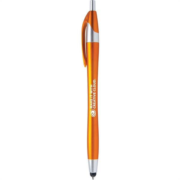 Javalina Metallic Stylus Pen has an hourglass shape, ultra smooth writing... from ASI 61966 HPG / Hub Pen