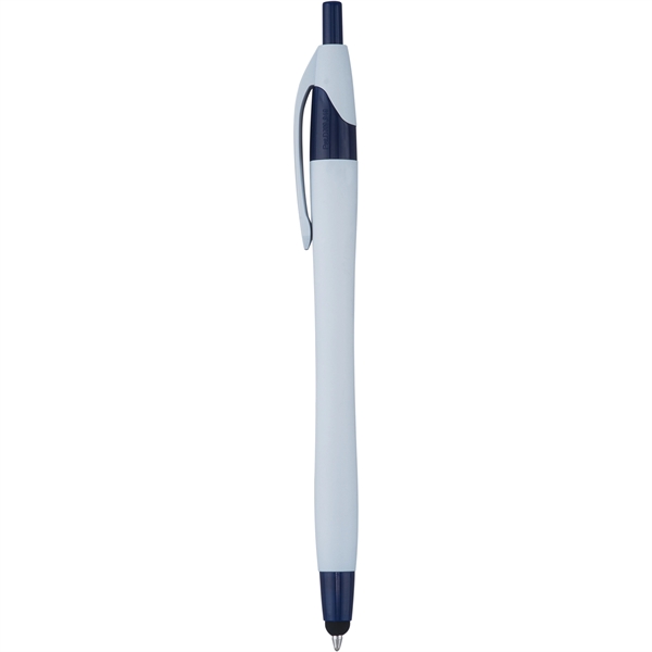 Javalina Classic Stylus Pen comes in Hourglass shaped White barrels with... from ASI 61966 HPG / Hub Pen