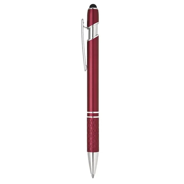 Aluminum click action ballpoint pen with soft stylus tip.... from ASI 31517 Admart Products / Admart Line