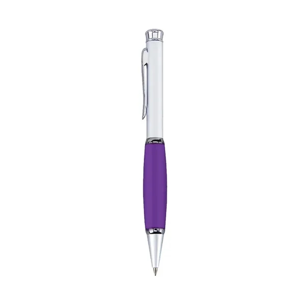 Metal Twist Action Ballpoint Pen with Rubber Grip.... from ASI 31517 Admart Products / Admart Line