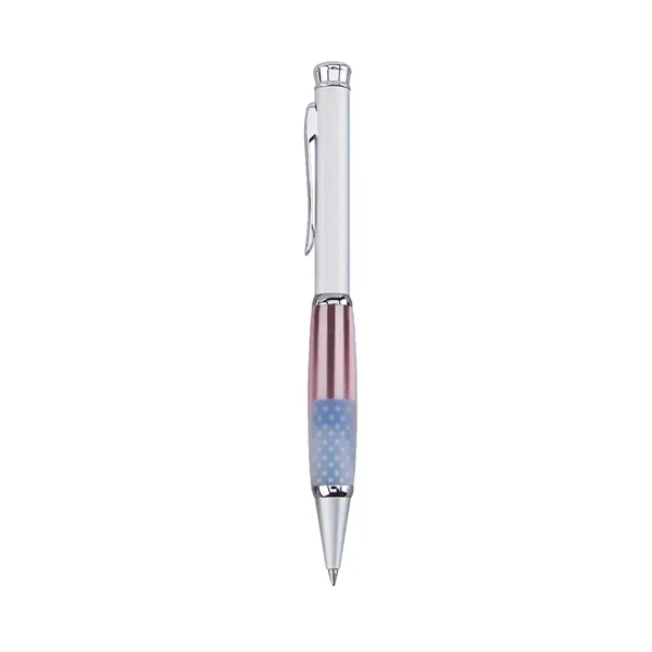 Metal Twist Action Ballpoint Pen with Rubber Grip.... from ASI 31517 Admart Products / Admart Line