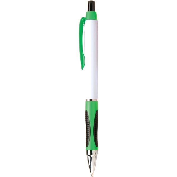Sprite ballpoint pen features several hot colors with black and chrome... from ASI 61966 HPG / Hub Pen