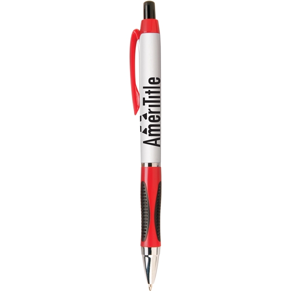 Sprite ballpoint pen features several hot colors with black and chrome... from ASI 61966 HPG / Hub Pen