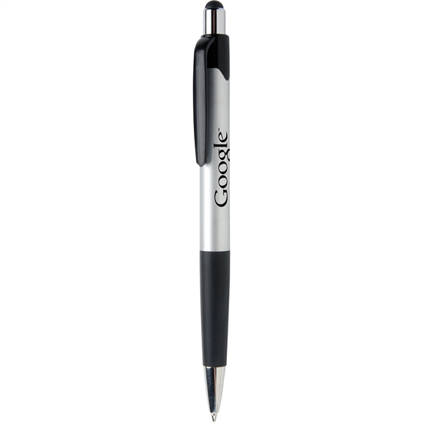 Mardi Gras Touch Features handy stylus top with metallic colored barrels,... from ASI 61966 HPG / Hub Pen
