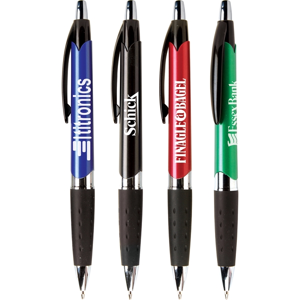 Cubano click action pen is offered in several corporate colors with... from ASI 61966 HPG / Hub Pen
