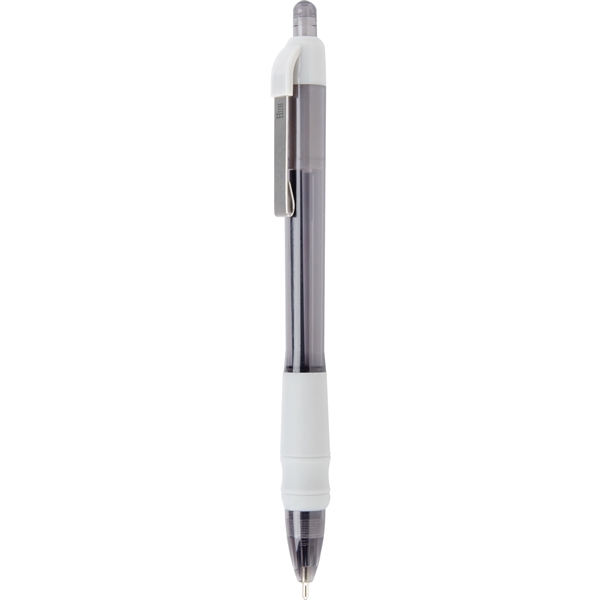 Click action retractable pen with Hybrid Gel Ink (in black or... from ASI 61966 HPG / Hub Pen