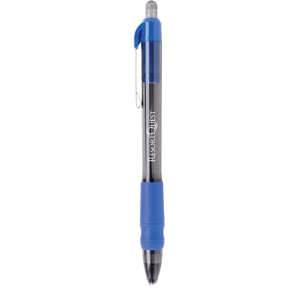 Click action retractable pen with Hybrid Gel Ink (in black or... from ASI 61966 HPG / Hub Pen