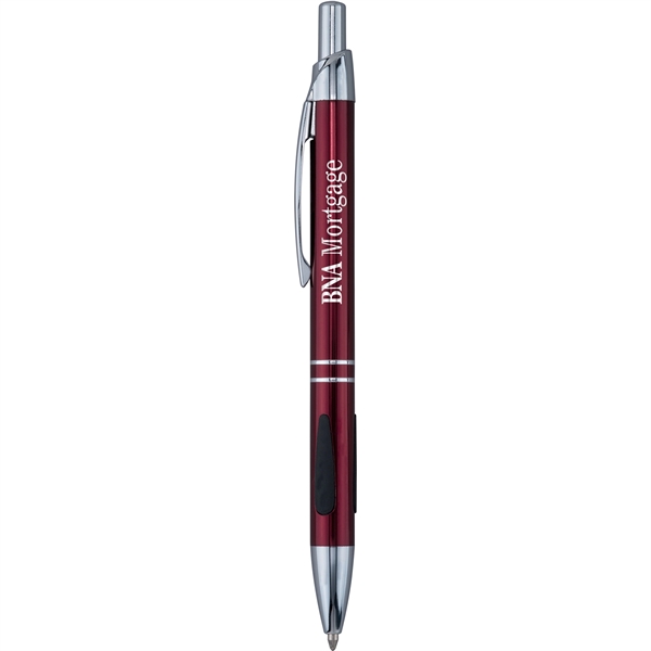 Vienna is beautifully styled with a raised rubber grip for writing... from ASI 61966 HPG / Hub Pen