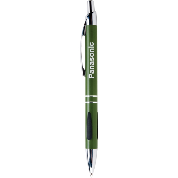 Vienna Rhine is a classic ballpoint that features silver accents, black... from ASI 61966 HPG / Hub Pen