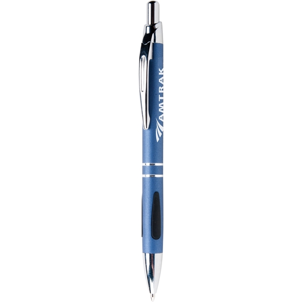 Vienna Rhine is a classic ballpoint that features silver accents, black... from ASI 61966 HPG / Hub Pen