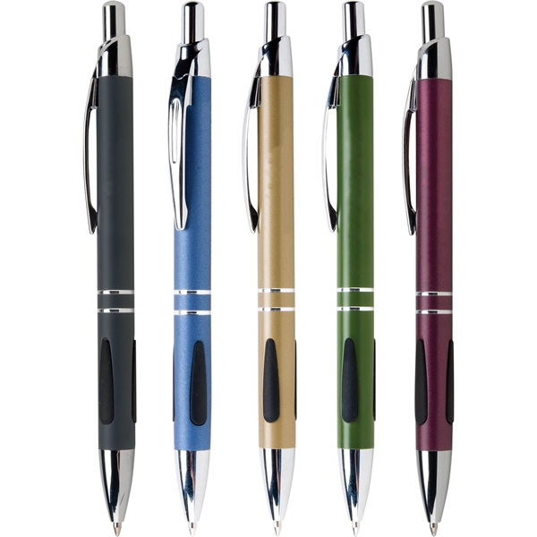 Vienna Rhine is a classic ballpoint that features silver accents, black... from ASI 61966 HPG / Hub Pen