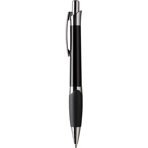 Imprezza click action ballpoint pen is available in metallic colors, sculpted... from ASI 61966 HPG / Hub Pen