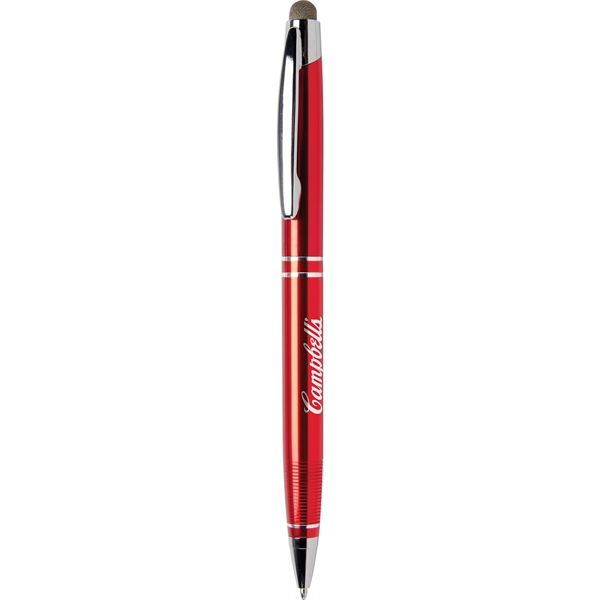 The Smoothscript stylus pen is a classically styled, Twist-action metal pen... from ASI 61966 HPG / Hub Pen