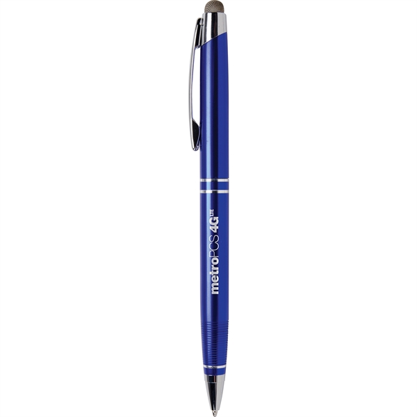 The Smoothscript stylus pen is a classically styled, Twist-action metal pen... from ASI 61966 HPG / Hub Pen