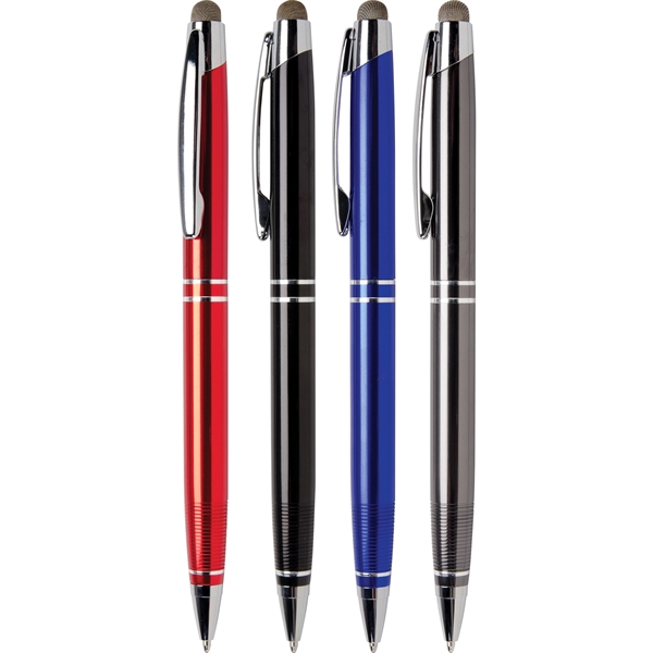 The Smoothscript stylus pen is a classically styled, Twist-action metal pen... from ASI 61966 HPG / Hub Pen