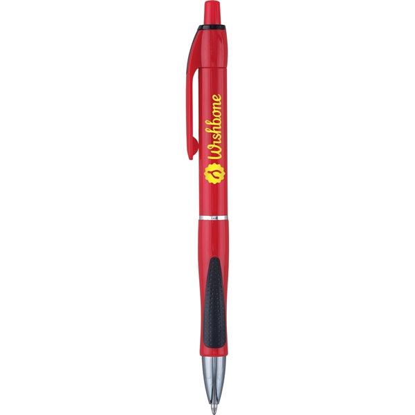 Panther plunger ballpoint pen features ergonomic design & vibrant colors, tapered... from ASI 61966 HPG / Hub Pen