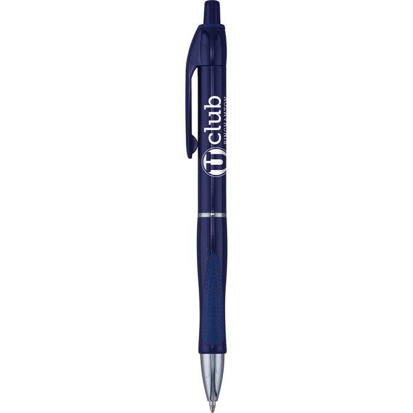 Panther plunger ballpoint pen features ergonomic design & vibrant colors, tapered... from ASI 61966 HPG / Hub Pen