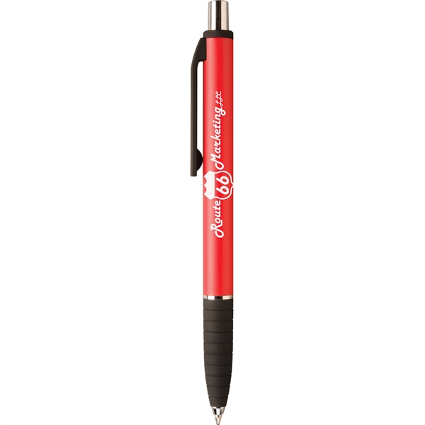 Colorful eye-catching hybrid ink pen with a jumbo barrel... from ASI 61966 HPG / Hub Pen