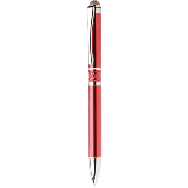 Farella Ballpoint Stylus is a high gloss, chrome pen with a... from ASI 61966 HPG / Hub Pen