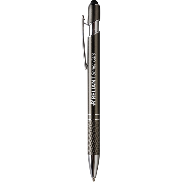 Textari Stylus Pen has Click Action with shimmering jewel stone and... from ASI 61966 HPG / Hub Pen
