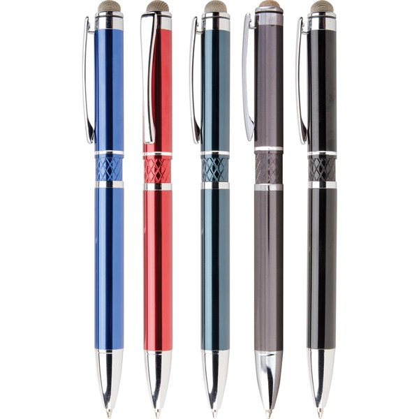 Farella Ballpoint Stylus is a high gloss, chrome pen with a... from ASI 61966 HPG / Hub Pen