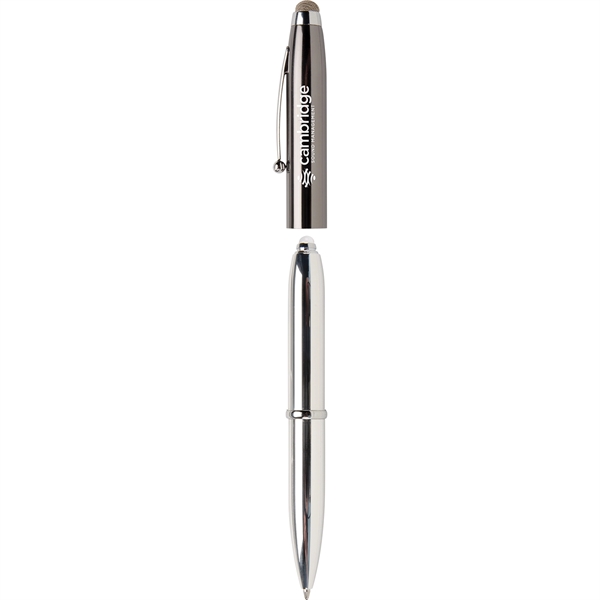 T.Macy Triple Function is a 3-in-1 Multi-tasker with a ballpoint pen,... from ASI 61966 HPG / Hub Pen