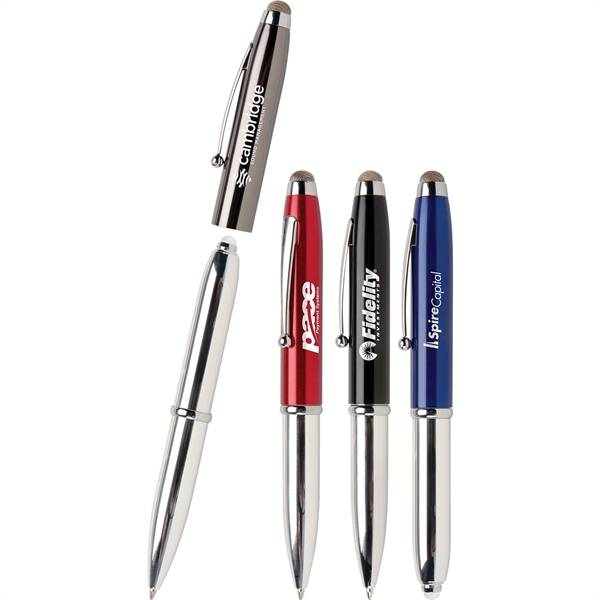T.Macy Triple Function is a 3-in-1 Multi-tasker with a ballpoint pen,... from ASI 61966 HPG / Hub Pen