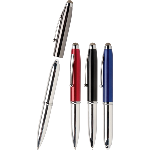 T.Macy Triple Function is a 3-in-1 Multi-tasker with a ballpoint pen,... from ASI 61966 HPG / Hub Pen