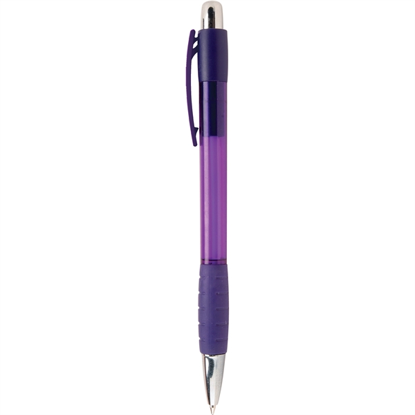 Belize Plastic Ballpoint Pen features a contemporary style with a trim... from ASI 61966 HPG / Hub Pen