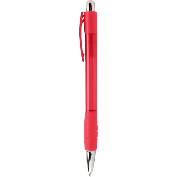 Belize Plastic Ballpoint Pen features a contemporary style with a trim... from ASI 61966 HPG / Hub Pen