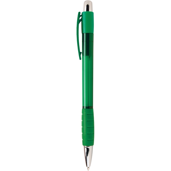 Belize Plastic Ballpoint Pen features a contemporary style with a trim... from ASI 61966 HPG / Hub Pen