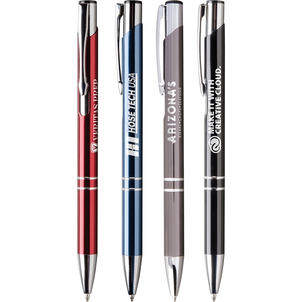 Deep Executive colors in a gloss finish with Shining silver accents.... from ASI 61966 HPG / Hub Pen