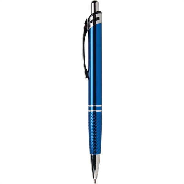 Nautica metal ballpoint pen features black writing ink cartridge, rich colors,... from ASI 61966 HPG / Hub Pen