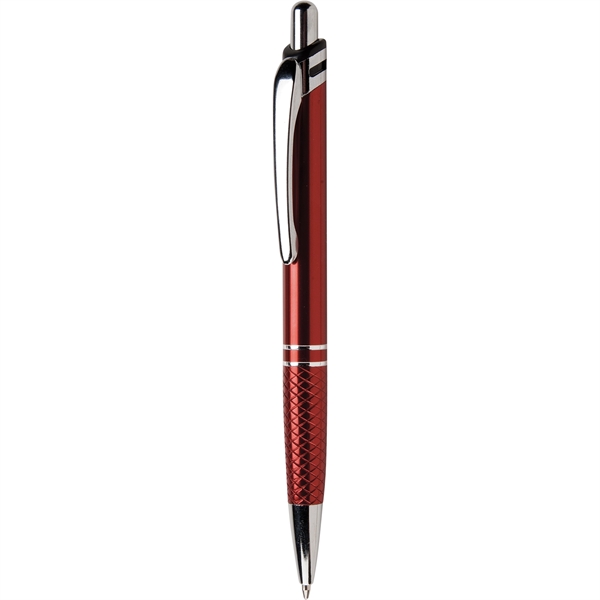 Nautica metal ballpoint pen features black writing ink cartridge, rich colors,... from ASI 61966 HPG / Hub Pen
