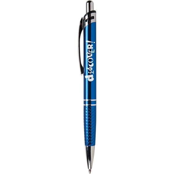 Nautica metal ballpoint pen features black writing ink cartridge, rich colors,... from ASI 61966 HPG / Hub Pen