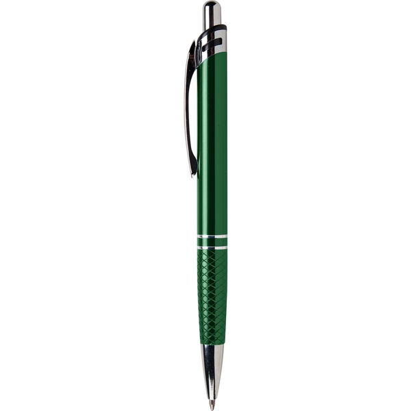 Nautica metal ballpoint pen features black writing ink cartridge, rich colors,... from ASI 61966 HPG / Hub Pen
